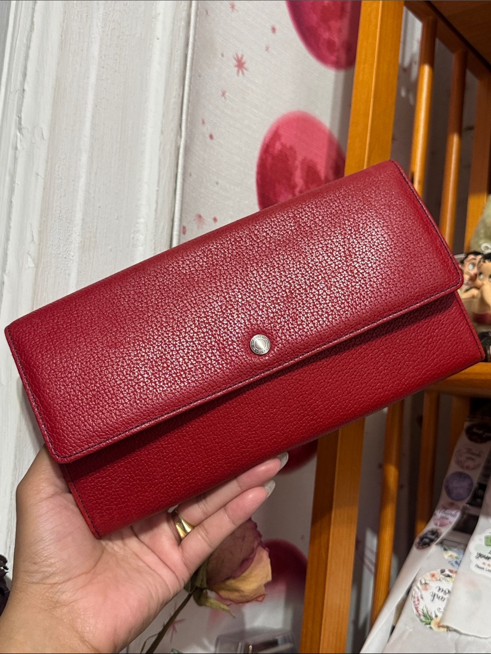 Coach rare passport / air ticket holder